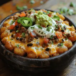 Loaded Nacho Tater Tots are not just a dish; they are an experience that combines the crispy, comforting goodness of tater tots with the bold flavors of nachos. This delightful creation has become a favorite for those seeking a fun and delicious way to indulge in comfort food. Whether you're hosting a game day gathering, a casual get-together with friends, or simply craving a satisfying snack, Loaded Nacho Tater Tots are sure to impress.