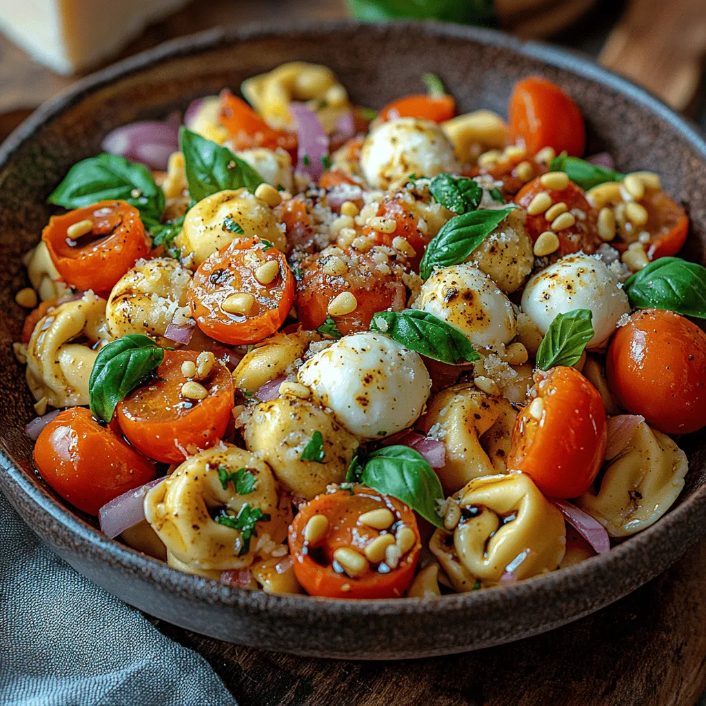 Salads have long been celebrated in the culinary world for their versatility and health benefits. They serve as a canvas for creativity, allowing cooks to experiment with a variety of ingredients while adhering to dietary preferences. The Refreshing Tomato Basil Tortellini Salad is a testament to this tradition, showcasing the classic flavors of Italy, particularly through the use of ingredients like tortellini, fresh tomatoes, and fragrant basil. This salad marries the heartiness of pasta with the freshness of vegetables, making it a balanced meal that is both satisfying and nourishing.