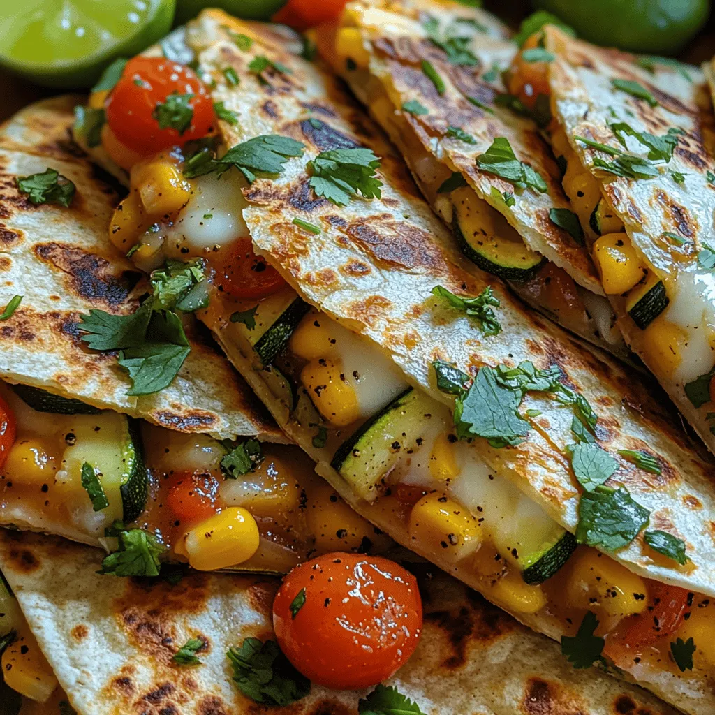 The foundation of any great quesadilla is the tortilla, and for our Sunshine Summer Vegetable Quesadillas, we recommend using whole-wheat tortillas. Whole-wheat tortillas are made from whole grain flour, which retains the bran, germ, and endosperm of the wheat kernel, making them a healthier option compared to their white flour counterparts.
