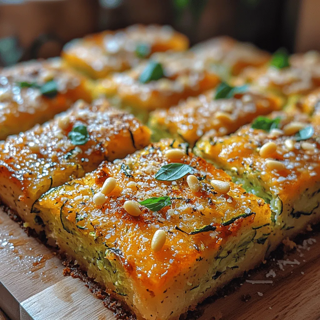 Zucchini Scarpaccia is a delightful and traditional Italian dish that showcases the versatility of zucchini in a savory cake form. Hailing from regions like Tuscany and Liguria, Scarpaccia is not just a dish for special occasions; it can effortlessly grace a casual family meal or serve as a delightful appetizer at gatherings. Its unique blend of flavors and textures makes it appealing to both seasoned food lovers and those new to Italian cuisine.