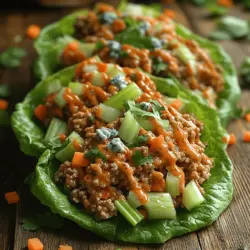 To appreciate Buffalo Turkey Lettuce Wraps fully, it’s essential to understand the concept of lettuce wraps and their place in culinary traditions. Lettuce wraps are a popular dish in various cultures, often used as a fresh, low-carb alternative to sandwiches or tacos. The use of crisp lettuce leaves to encase flavorful fillings creates a delightful texture contrast and adds freshness to the meal.