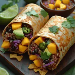 Chili Mango Crunch Wraps: A Flavorful and Healthy Recipe