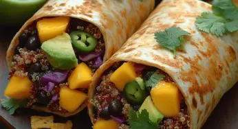 Chili Mango Crunch Wraps: A Flavorful and Healthy Recipe