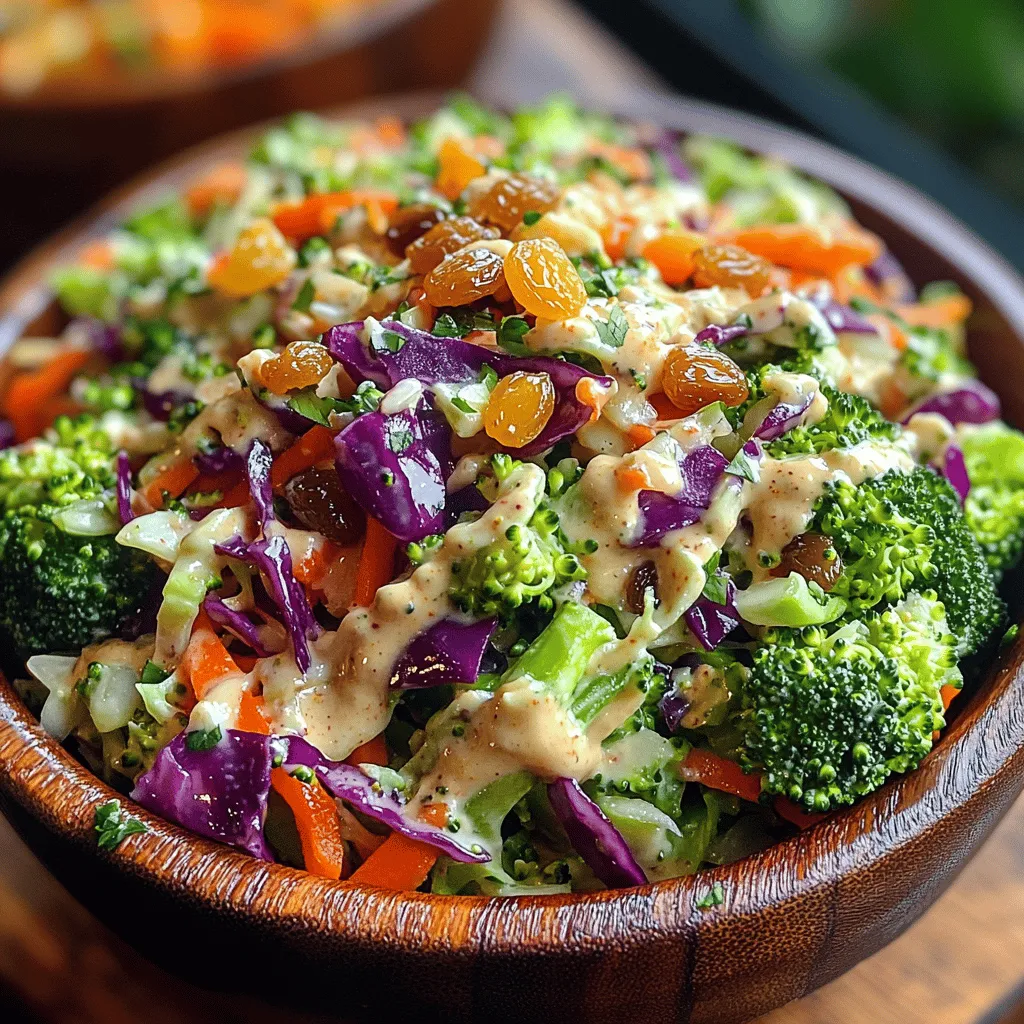 Before diving into the recipe, let's clarify what broccoli slaw is and how it differs from traditional coleslaw. At its core, broccoli slaw is a salad made primarily from shredded broccoli stems, often accompanied by shredded carrots and cabbage. Unlike traditional coleslaw, which typically consists of shredded cabbage and a creamy dressing, broccoli slaw offers a unique flavor profile and a nutritional boost. The use of broccoli as a base not only enhances the texture but also packs a powerful punch of vitamins and minerals.