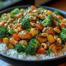 Thai Cashew Chicken Stir Fry Delight Recipe Blog Post