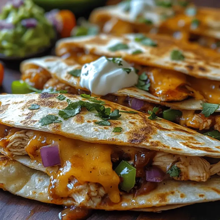 Quesadillas are a cherished staple in Tex-Mex cuisine, known for their satisfying combination of cheese, tortillas, and a variety of flavorful fillings. This simple yet delicious dish has become a favorite for many due to its versatility and ease of preparation. Whether enjoyed as a quick weeknight dinner or as a crowd-pleasing appetizer at gatherings, quesadillas can be customized with numerous ingredients to suit any palate.