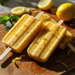 As the sun blazes overhead and the temperature soars, there’s nothing quite as refreshing as a cold treat to cool you down. Enter the delightful world of lemonade popsicles, a nostalgic summer indulgence that brings back memories of childhood. Imagine the tangy-sweet burst of lemon flavor combined with a creamy texture, creating a perfect balance that dances on your taste buds. This is where our Zesty Creamy Lemonade Pops come into play—a summertime staple that effortlessly combines the invigorating zest of fresh lemons with the lusciousness of coconut milk.