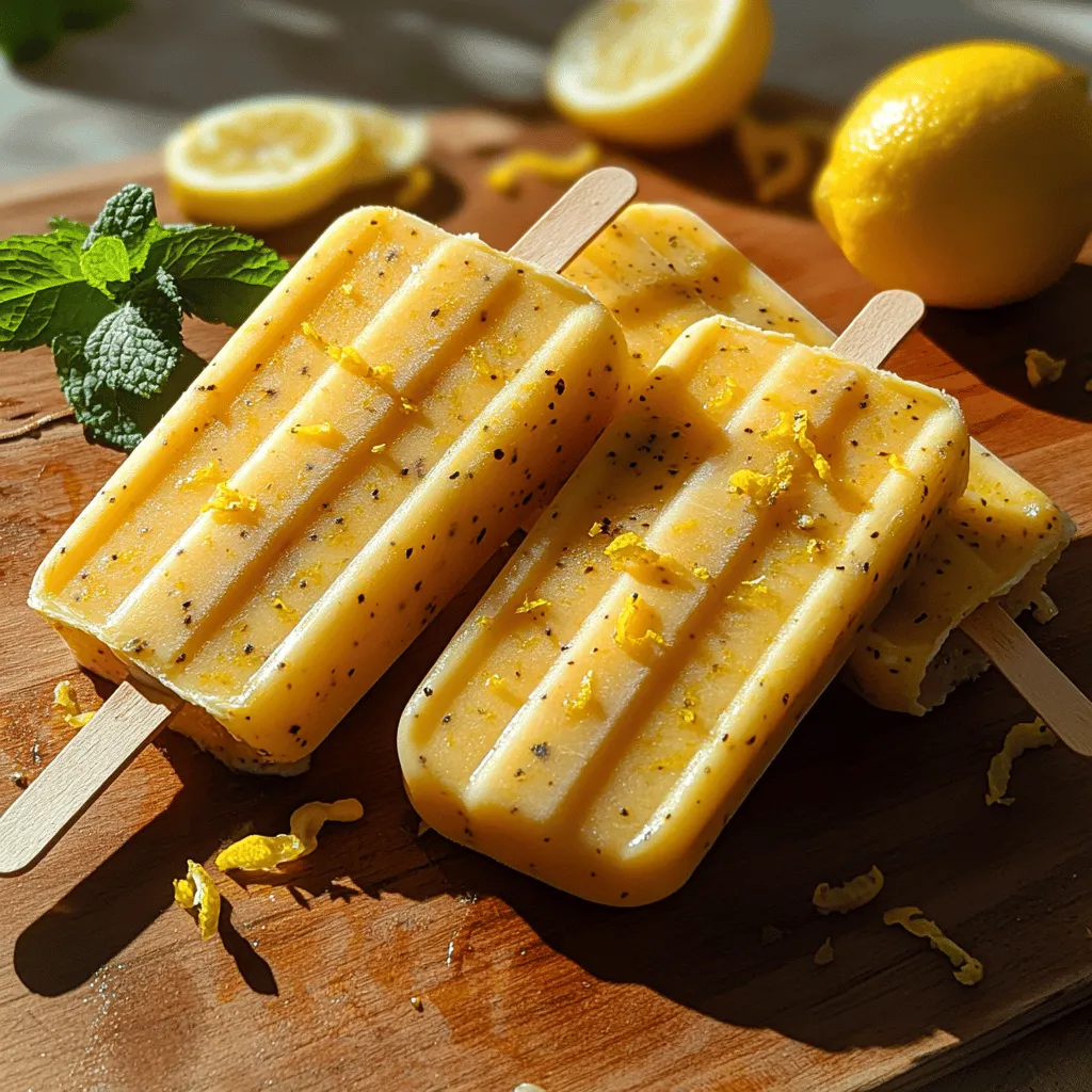 As the sun blazes overhead and the temperature soars, there’s nothing quite as refreshing as a cold treat to cool you down. Enter the delightful world of lemonade popsicles, a nostalgic summer indulgence that brings back memories of childhood. Imagine the tangy-sweet burst of lemon flavor combined with a creamy texture, creating a perfect balance that dances on your taste buds. This is where our Zesty Creamy Lemonade Pops come into play—a summertime staple that effortlessly combines the invigorating zest of fresh lemons with the lusciousness of coconut milk.
