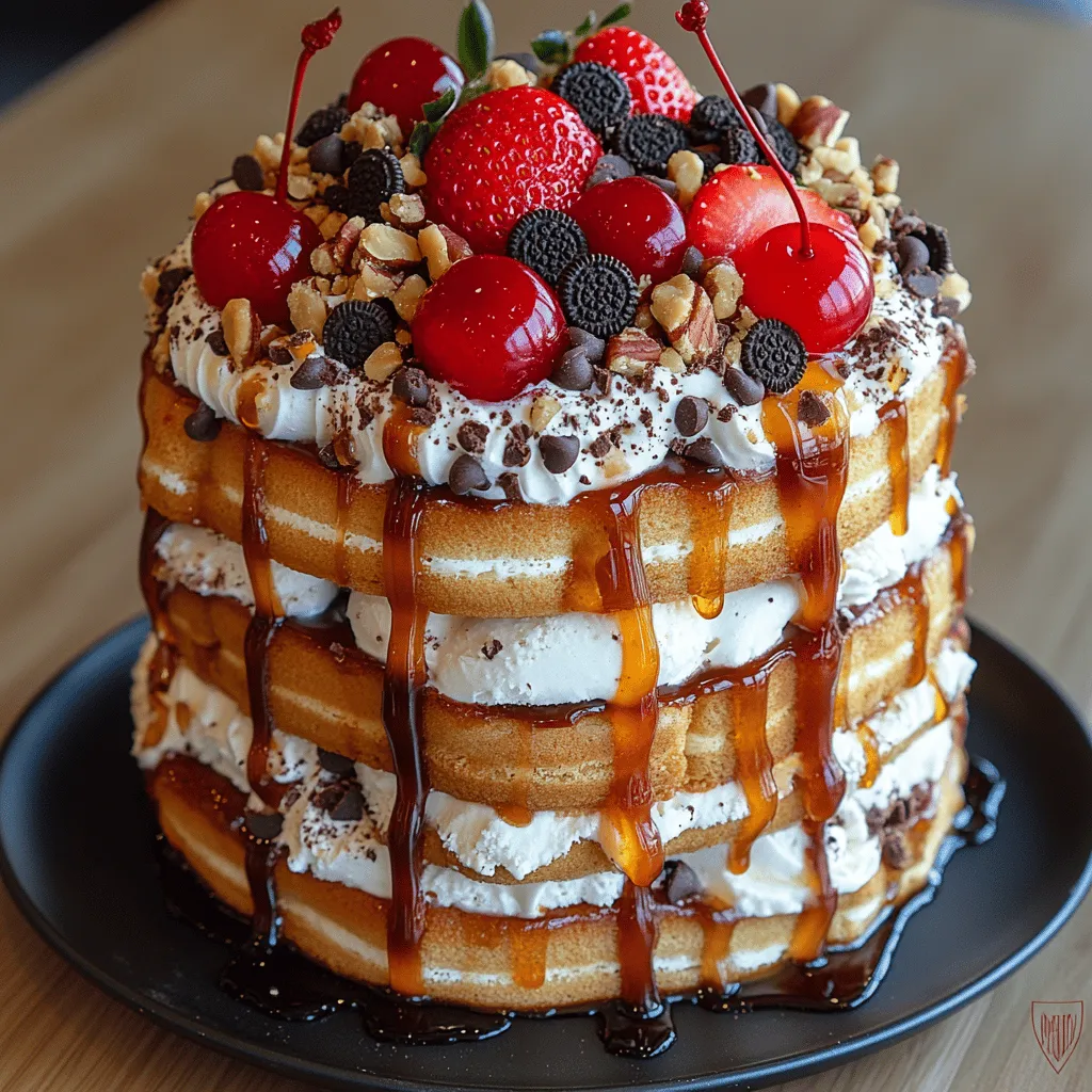 To craft the perfect Layered Delight Ice Cream Sandwich Cake, it's essential to understand the key ingredients that contribute to its delightful layers. Each component plays a crucial role in enhancing the overall flavor and texture of this sweet masterpiece. Let’s take a closer look at what you’ll need: