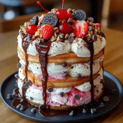 To craft the perfect Layered Delight Ice Cream Sandwich Cake, it's essential to understand the key ingredients that contribute to its delightful layers. Each component plays a crucial role in enhancing the overall flavor and texture of this sweet masterpiece. Let’s take a closer look at what you’ll need: