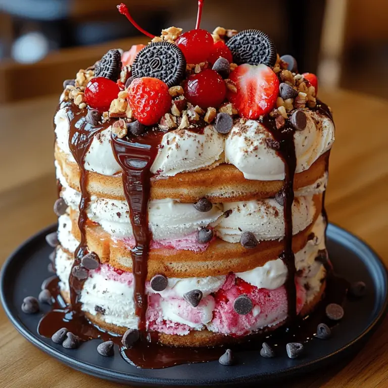 To craft the perfect Layered Delight Ice Cream Sandwich Cake, it's essential to understand the key ingredients that contribute to its delightful layers. Each component plays a crucial role in enhancing the overall flavor and texture of this sweet masterpiece. Let’s take a closer look at what you’ll need: