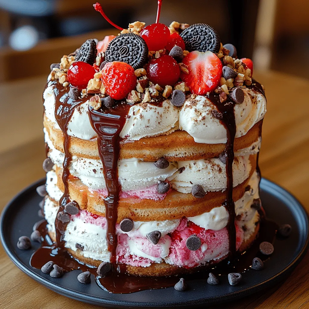 To craft the perfect Layered Delight Ice Cream Sandwich Cake, it's essential to understand the key ingredients that contribute to its delightful layers. Each component plays a crucial role in enhancing the overall flavor and texture of this sweet masterpiece. Let’s take a closer look at what you’ll need: