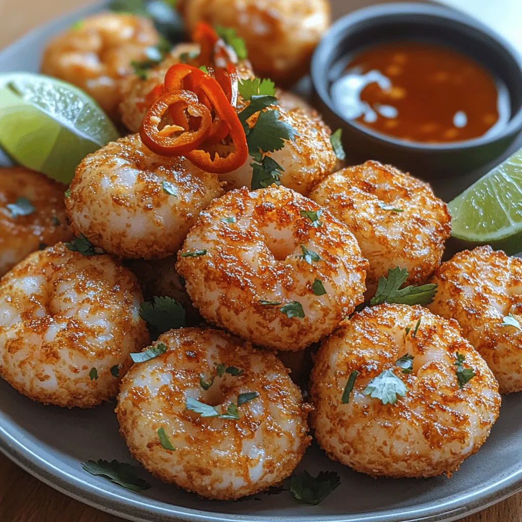 When it comes to tantalizing appetizers, few dishes can compete with crispy shrimp balls paired with a delectable sweet chili sauce. This dish has become a favorite in many households and restaurants, primarily due to its delightful contrast of textures and flavors. Imagine biting into a perfectly crispy exterior that gives way to a succulent and flavorful shrimp filling—it's a culinary experience that is hard to resist.