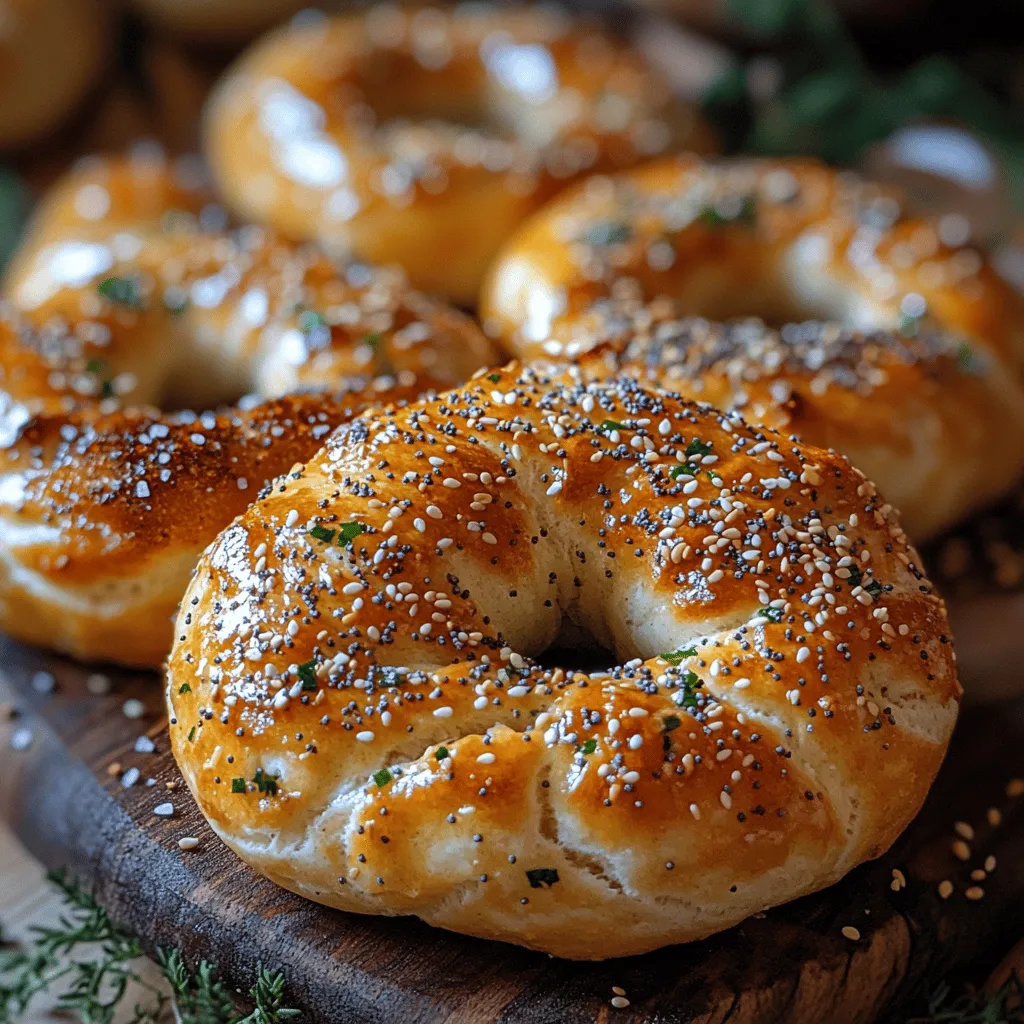 In the world of baking, simplicity often reigns supreme, and the rise of quick and easy homemade recipes has made the kitchen more accessible to everyone. Among these delightful creations are the increasingly popular <strong>3-Ingredient Greek Yogurt Bagels</strong>. These bagels not only promise a straightforward preparation process but also deliver a deliciously satisfying result that rivals traditional bagels in taste and texture.” /></p>
</p>
<h3>Mixing the Dough</h3>
</p>
<p>To kick off the process of making your 3-Ingredient Greek Yogurt Bagels, start by combining the key ingredients: flour, baking powder, and Greek yogurt. In a large mixing bowl, measure out 2 cups of all-purpose flour and add 1 tablespoon of baking powder. The baking powder is crucial as it acts as a leavening agent, helping your bagels achieve that delightful rise.</p>
</p>
<p>Next, add in 1 cup of plain Greek yogurt. Make sure to use the thicker variety of Greek yogurt, as it provides the right consistency for the dough. Using a spatula or wooden spoon, gently mix the ingredients together until they begin to form a shaggy dough.</p>
</p>
<p>You will know the dough is ready for kneading when it starts to pull away from the sides of the bowl and no longer sticks to your fingers. If the dough feels too sticky, sprinkle in a little more flour, a tablespoon at a time, until the right consistency is achieved. Aim for a dough that is slightly tacky but manageable.</p>
</p>
<h3>Kneading for the Perfect Texture</h3>
</p>
<p>Kneading the dough is an essential step in developing the bagels’ structure and texture. Once your dough has come together, transfer it to a lightly floured surface. With your hands, gently press the dough down and fold it over itself. Rotate it a quarter turn and repeat this process. Continue kneading for about 5-7 minutes until the dough is smooth and elastic.</p>
</p>
<p>To avoid overworking the dough, be mindful of how it feels. If you notice the dough becoming too tough or rubbery, it’s a sign that you’ve kneaded it too much. The goal is to achieve a smooth, pliable dough that springs back when you gently press it with your finger. This elasticity will help create bagels that are chewy on the outside and soft on the inside.</p>
</p>
<h3>Shaping the Bagels</h3>
</p>
<p>Now that your dough is ready, it’s time to shape the bagels, which is both a fun and crucial part of the process. Begin by dividing the dough into equal portions. For standard-sized bagels, you can cut the dough into 6-8 pieces, depending on your preferred size.</p>
</p>
<p>To shape each piece into a bagel, take one portion of dough and roll it into a ball. Then, use your fingers to poke a hole through the center of the ball, gradually enlarging the hole until it is about 1-2 inches wide. It’s important to ensure that the bagels are uniform in size to promote even baking. Place the shaped bagels on a parchment-lined baking sheet, spacing them about 2 inches apart.</p>
</p>
<h3>Applying Toppings</h3>
</p>
<p>While the bagels are delicious on their own, adding toppings can elevate their flavor and visual appeal. You can keep it simple with just a sprinkle of salt or go for a more robust flavor profile with toppings like sesame seeds, poppy seeds, or everything bagel seasoning. To apply the toppings, brush the surface of each bagel lightly with water or an egg wash made from a beaten egg mixed with a tablespoon of water. This step helps the toppings adhere to the surface.</p>
</p>
<p>Sprinkle your chosen toppings generously over the bagels, pressing them gently to ensure they stick. The addition of toppings not only enhances the bagels’ flavor but also provides a delightful crunch that complements the soft interior.</p>
</p>
<h3>Baking to Golden Perfection</h3>
</p>
<p>Preheat your oven to 375°F (190°C). Once the oven is ready, place the baking sheet with your bagels in the center rack. Bake for about 20-25 minutes, or until the bagels are golden brown. You can check their doneness by tapping the bottom of a bagel; it should sound hollow.</p>
</p>
<p>Baking time can vary slightly depending on your oven, so keep an eye on them towards the end of the baking process. Once removed from the oven, allow the bagels to cool on a wire rack. This cooling step is essential as it prevents the bottoms from becoming soggy and helps maintain that perfect texture.</p>
</p>
<h3>Serving Suggestions</h3>
</p>
<p>Once your bagels have cooled, it’s time to enjoy them! These bagels are incredibly versatile and can be served in many delightful ways. For a classic breakfast option, slice the bagels in half and spread a generous layer of cream cheese on each side. Top with smoked salmon, capers, and fresh dill for a delicious bagel and lox experience.</p>
</p>
<p>For a healthier twist, try smashing an avocado on your bagel half and topping it with a sprinkle of salt, pepper, and red pepper flakes. If you’re feeling sweet, consider spreading almond butter or peanut butter and adding banana slices for a nutritious snack.</p>
</p>
<p>These bagels can also be used for sandwiches; layer your favorite deli meats, cheeses, and fresh veggies between two halves for a satisfying lunch. The possibilities are endless, and you can always experiment with various toppings and fillings based on your preferences.</p>
</p>
<h3>Nutritional Information</h3>
</p>
<p>These 3-Ingredient Greek Yogurt Bagels are not only simple to make but also pack a nutritional punch. Each bagel contains approximately:</p>
</p>
<p>– <strong>Calories</strong>: 150-200 (depending on size and toppings)</p>
<p>– <strong>Protein</strong>: 6-8 grams (thanks to the Greek yogurt)</p>
<p>– <strong>Carbohydrates</strong>: 30-35 grams</p>
<p>– <strong>Fat</strong>: 1-3 grams (again, depending on toppings)</p>
</p>
<p>The use of Greek yogurt not only adds moisture but also increases the protein content, making these bagels a more filling option compared to traditional bagels. They are perfect for anyone looking to enjoy a homemade treat without compromising on nutrition.</p>
</p>
<h3>Conclusion</h3>
</p>
<p>In summary, making 3-Ingredient Greek Yogurt Bagels is a straightforward and rewarding culinary experience. With just three simple ingredients, you can create delicious bagels that are perfect for breakfast, lunch, or a snack any time of the day. Their versatility allows you to tailor them to your taste preferences, whether you enjoy savory or sweet flavors.</p>
</p>
<p>This recipe is ideal for those who want to enjoy the joy of homemade bagels without the fuss of traditional methods. Embrace the art of baking and have fun experimenting with different toppings and fillings to make these bagels your own. So gather your ingredients, roll up your sleeves, and get ready to bake some delightful bagels that your family will love!</p>
</div>