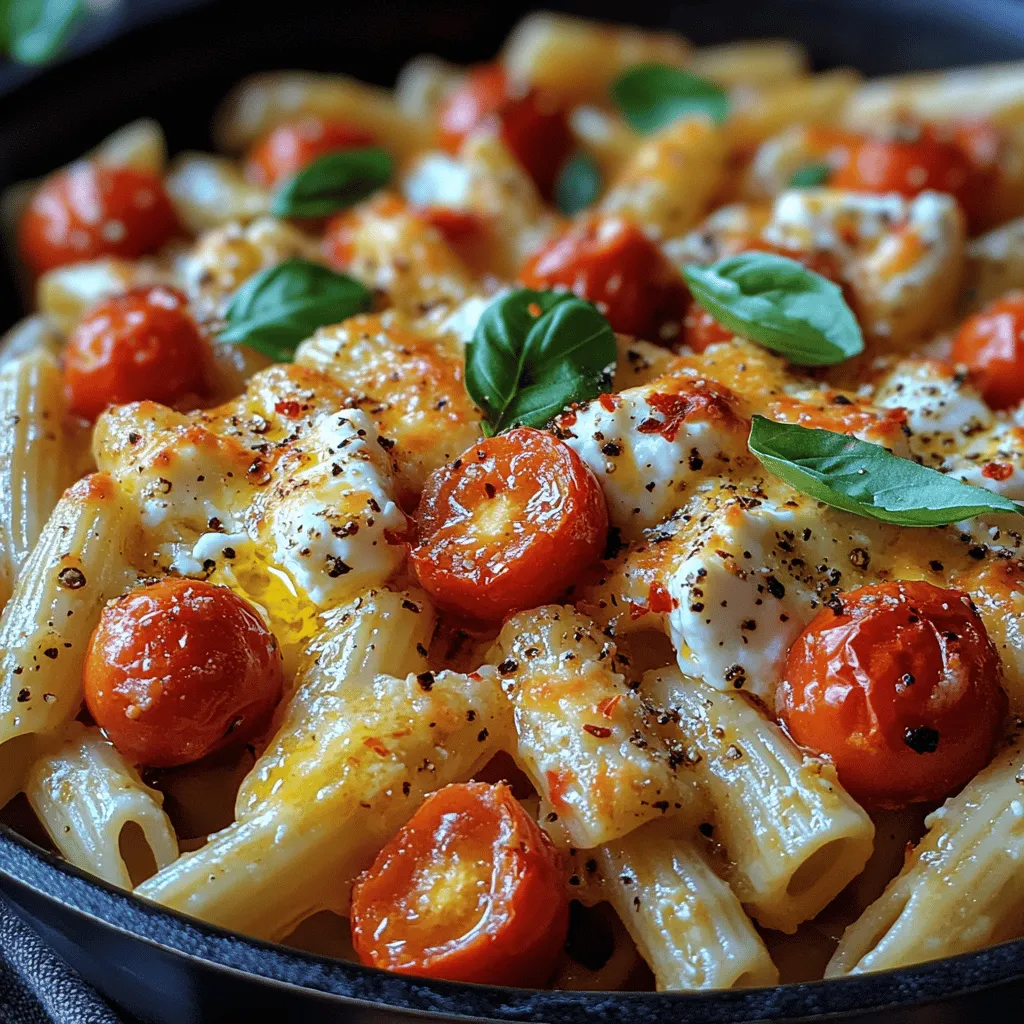 In the world of comfort food, few dishes can rival the creamy goodness of a Feta & Tomato Bake. This delightful recipe combines the rich, tangy flavor of feta cheese with the natural sweetness of fresh tomatoes, creating a dish that’s not only delicious but also visually appealing. It’s layered with cooked pasta, ensuring that every bite is a harmonious blend of textures and tastes. Whether you're hosting a casual dinner party, preparing a family meal, or simply looking for a quick weeknight dinner, this bake is sure to impress. Its versatility allows it to be served as a main course or as a side dish, making it a staple for various occasions.