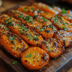 Sweet and spicy combinations have taken the culinary world by storm, captivating taste buds and elevating dishes with their dynamic flavor profiles. Among the myriad of vegetables that lend themselves well to this tantalizing pairing, carrots shine brightly. Sweet & Spicy Sriracha Honey Glazed Carrots are not just a side dish; they are a delightful explosion of flavors that can transform any meal into an unforgettable experience. This recipe brings together the natural sweetness of carrots, the warmth of Sriracha, and the rich, sticky texture of honey, offering a dish that is as visually appealing as it is delicious.