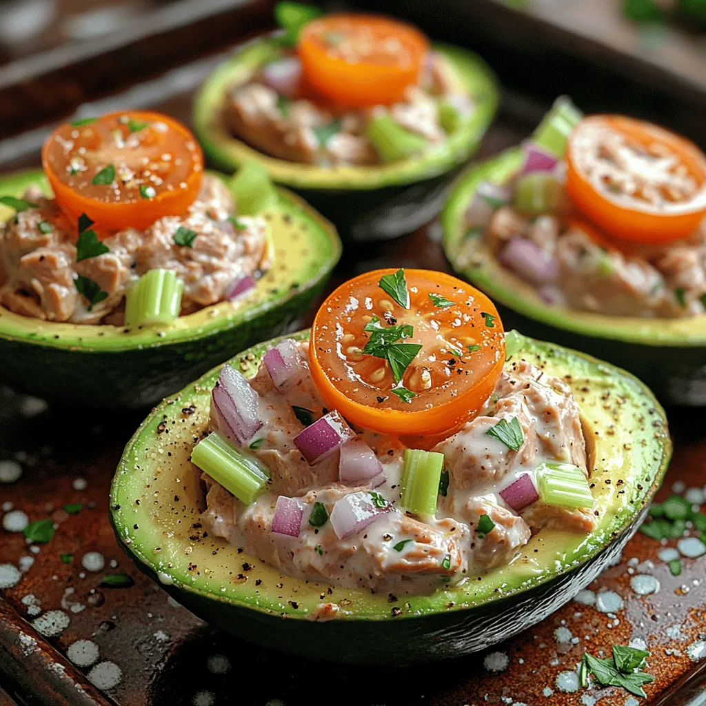 To create the perfect Tuna Delight Stuffed Avocados, it's essential to understand the main ingredients that make this dish not only delicious but also nutritious. Here’s a closer look at what you’ll need: