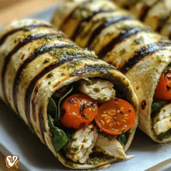 In today’s fast-paced world, maintaining a healthy diet while juggling a busy schedule can be a challenge. However, healthy eating doesn't have to mean sacrificing flavor. Enter the wrap, a culinary creation that has gained immense popularity for its convenience and versatility. Wraps can be filled with a variety of ingredients, making them an ideal meal option for lunch or dinner. Among the myriad of wrap options, one recipe stands out for its vibrant flavors and wholesome ingredients: Zesty Grilled Chicken Pesto Wraps.