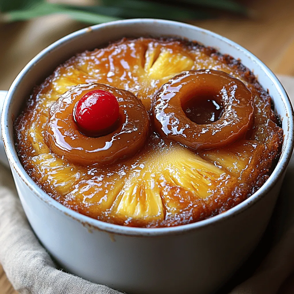 In the realm of quick and easy desserts, mug cakes have taken center stage, and for good reason! They offer an incredible blend of convenience and indulgence, allowing you to whip up a delicious treat in mere minutes. Today, we invite you to explore the delightful world of our Tropical Delight: Pineapple Upside Down Mug Cake. This single-serving wonder captures the essence of a classic upside-down cake, providing a unique twist that brings the vibrant flavors of the tropics to your kitchen.