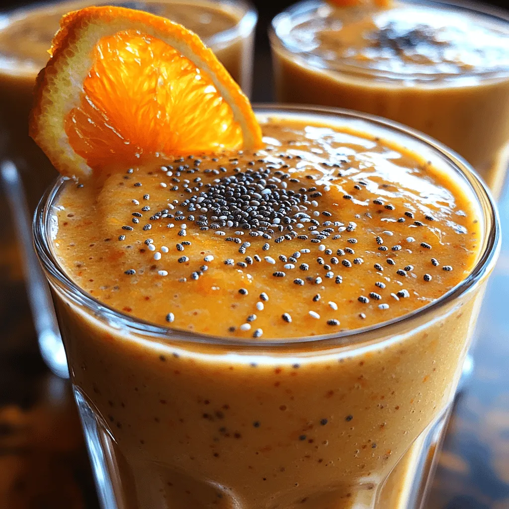 In the world of health and wellness, smoothies have emerged as a go-to option for individuals seeking convenient, nutritious meals on the run. These blended wonders offer a delightful way to pack a variety of fruits, vegetables, and superfoods into one glass, making them an integral part of a balanced diet. Among the myriad of smoothie recipes available, the Zesty Orange Creamsicle Smoothie stands out as a refreshing, vibrant choice that not only tantalizes the taste buds but also delivers a powerhouse of nutrients.