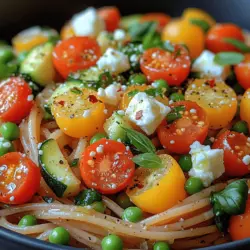 Summer Garden Pasta Toss: A Fresh and Vibrant Dish for Summer Dining