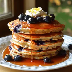Every great recipe begins with great ingredients, and Lemon Blueberry Ricotta Pancakes are no exception. Each component plays a vital role in creating the perfect pancake, contributing to its flavor, texture, and overall appeal. Let’s take a closer look at what you’ll need and how each ingredient enhances this delicious dish.