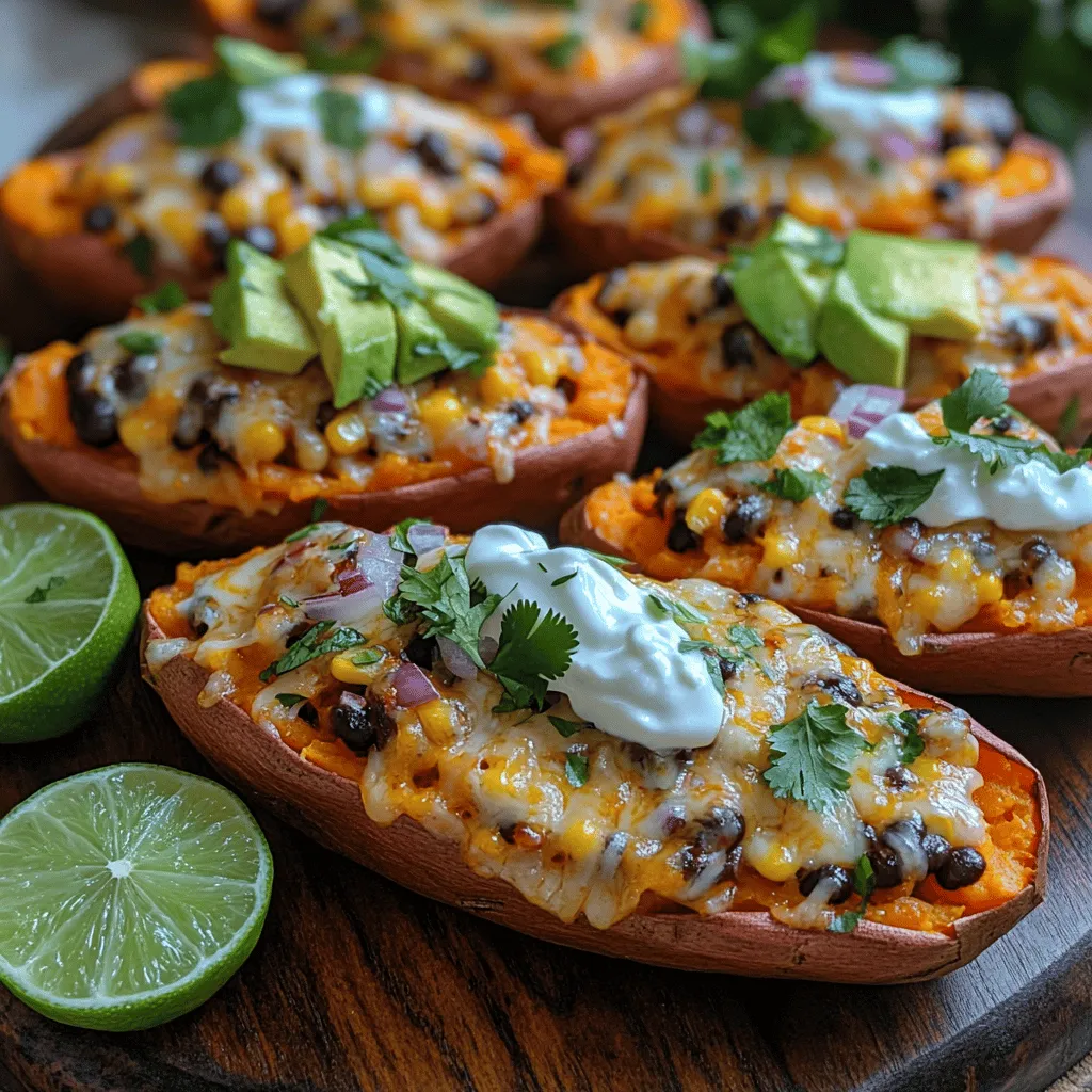 Sweet Potato Skins Surprise is not just another recipe; it’s a delightful culinary experience that combines the earthiness of sweet potatoes with a medley of vibrant and nutritious fillings. This dish is perfect for those looking to indulge in a satisfying appetizer or a light meal without sacrificing health. The crispy, roasted exterior of the sweet potato skins provides an irresistible texture, while the savory filling creates a burst of flavor that keeps you coming back for more.