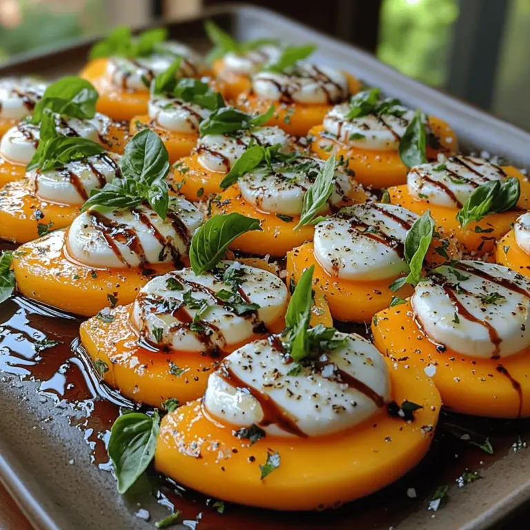 Tropical Mango Caprese is a vibrant and refreshing twist on the classic Italian Caprese salad. This delightful dish showcases the luscious sweetness of ripe mangoes, the creamy texture of fresh mozzarella, and the aromatic freshness of basil. Together, these ingredients create a harmonious blend of flavors that is both invigorating and satisfying. As the summer months approach, this recipe becomes a go-to for those seeking a light and nutritious meal or side dish that embodies the essence of tropical freshness.