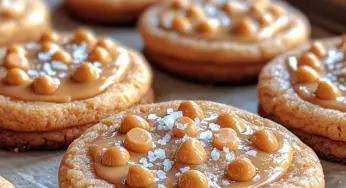 Sweet & Salty Bliss: Salted Butterscotch Cookies