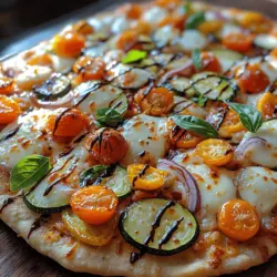 Roasted Medley Flatbread Delight: A Wholesome Culinary Experience