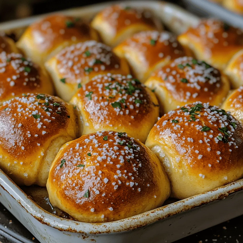 In recent years, pretzel rolls have surged in popularity, making their way onto menus in restaurants and homes alike. These delightful rolls bring together the traditional flavors of pretzels with the soft, fluffy texture of freshly baked bread. Whether served as a side dish to a hearty meal, used to make sliders, or simply enjoyed on their own with a smear of butter, pull-apart pretzel rolls are a versatile addition to any culinary repertoire.
