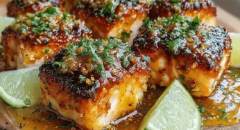 Spicy Mango Glazed Salmon Bites: A Flavorful Delight