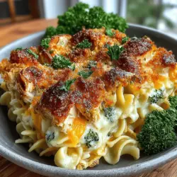 Golden Parmesan Herb Chicken Noodle Casserole: A Deliciously Hearty Recipe