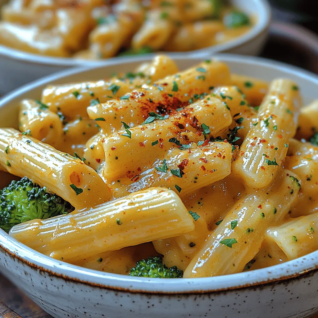 Creamy Broccoli Cheddar Pasta is a dish that seamlessly combines comfort and flavor, making it a beloved choice for both children and adults alike. The creamy texture of the sauce envelops the pasta, while the vibrant green broccoli florets add a delightful crunch and a pop of color, creating a visually appealing and delicious meal. This dish is not only quick to prepare, making it an ideal weeknight dinner option, but it also serves as a sumptuous side dish for gatherings and special occasions.