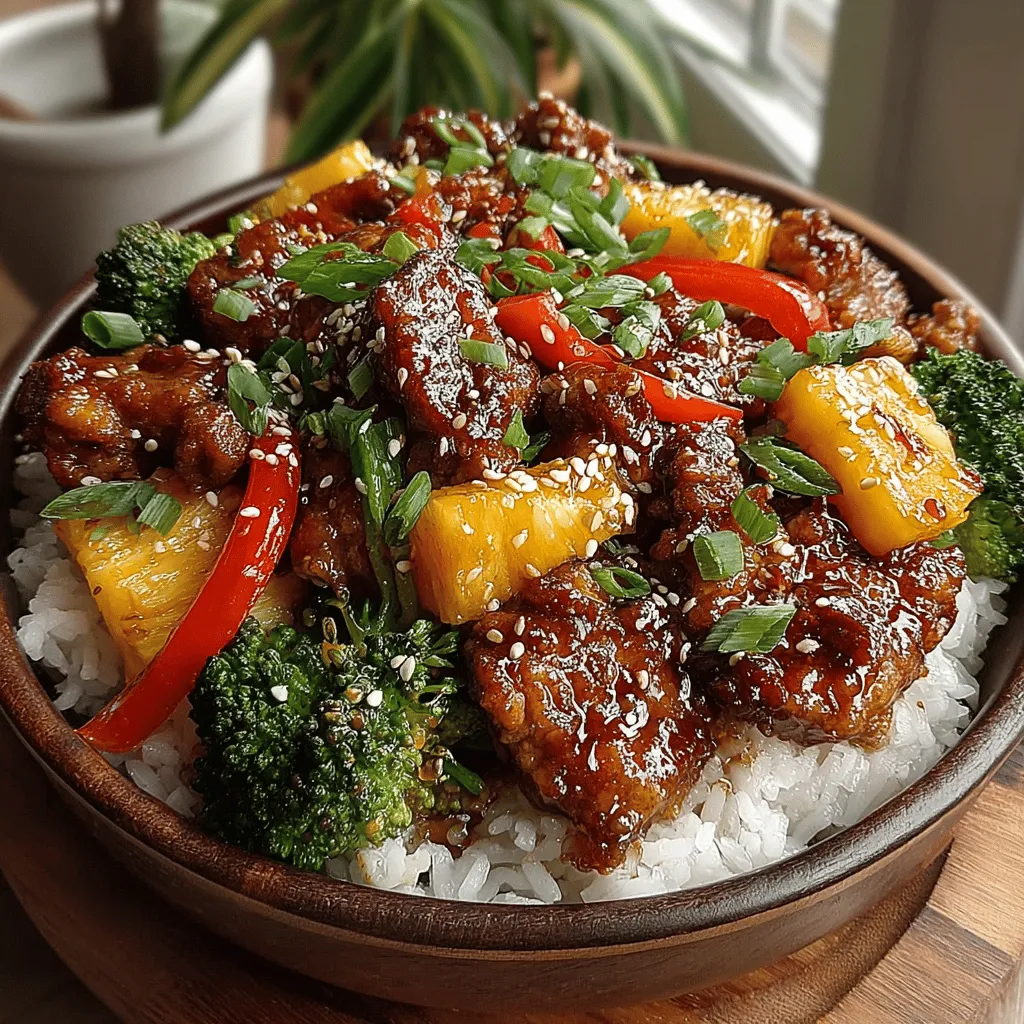 The success of Teriyaki Chicken & Pineapple Stir Fry hinges on the quality and selection of its ingredients. Each component plays a crucial role in building flavor and texture, ensuring that every bite is a delicious experience.