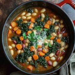In a world where fast food often takes precedence over home-cooked meals, the significance of homemade recipes cannot be overstated. There’s something profoundly comforting about preparing a meal from scratch, especially when it embodies the warmth of family traditions and the essence of wholesome ingredients. Today, we delve into a delightful dish that epitomizes these values: Hearty Tuscan Kale Bean Stew.