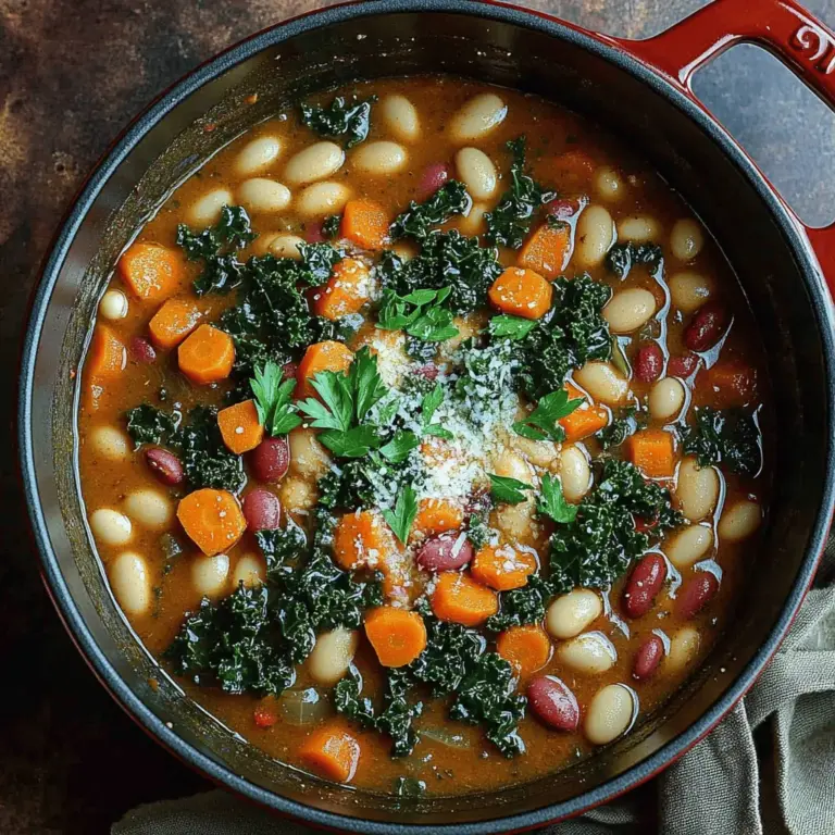 In a world where fast food often takes precedence over home-cooked meals, the significance of homemade recipes cannot be overstated. There’s something profoundly comforting about preparing a meal from scratch, especially when it embodies the warmth of family traditions and the essence of wholesome ingredients. Today, we delve into a delightful dish that epitomizes these values: Hearty Tuscan Kale Bean Stew.