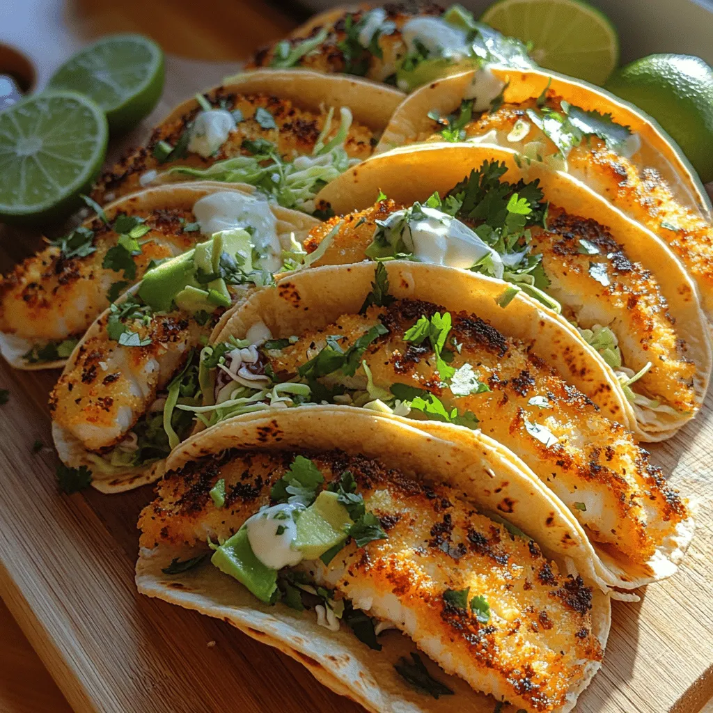 In recent years, tacos have surged in popularity, becoming a staple in contemporary cuisine around the world. This versatile dish has evolved far beyond its traditional roots, allowing for endless variations that cater to diverse palates and dietary preferences. Among the many innovative taco recipes, crispy baked fish tacos have emerged as a standout, offering a healthier alternative to their fried counterparts. By utilizing baking techniques instead of frying, these tacos deliver a satisfying crunch without the added calories and unhealthy fats.