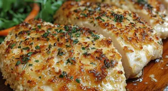 Crispy Parmesan Crusted Chicken: A Culinary Delight