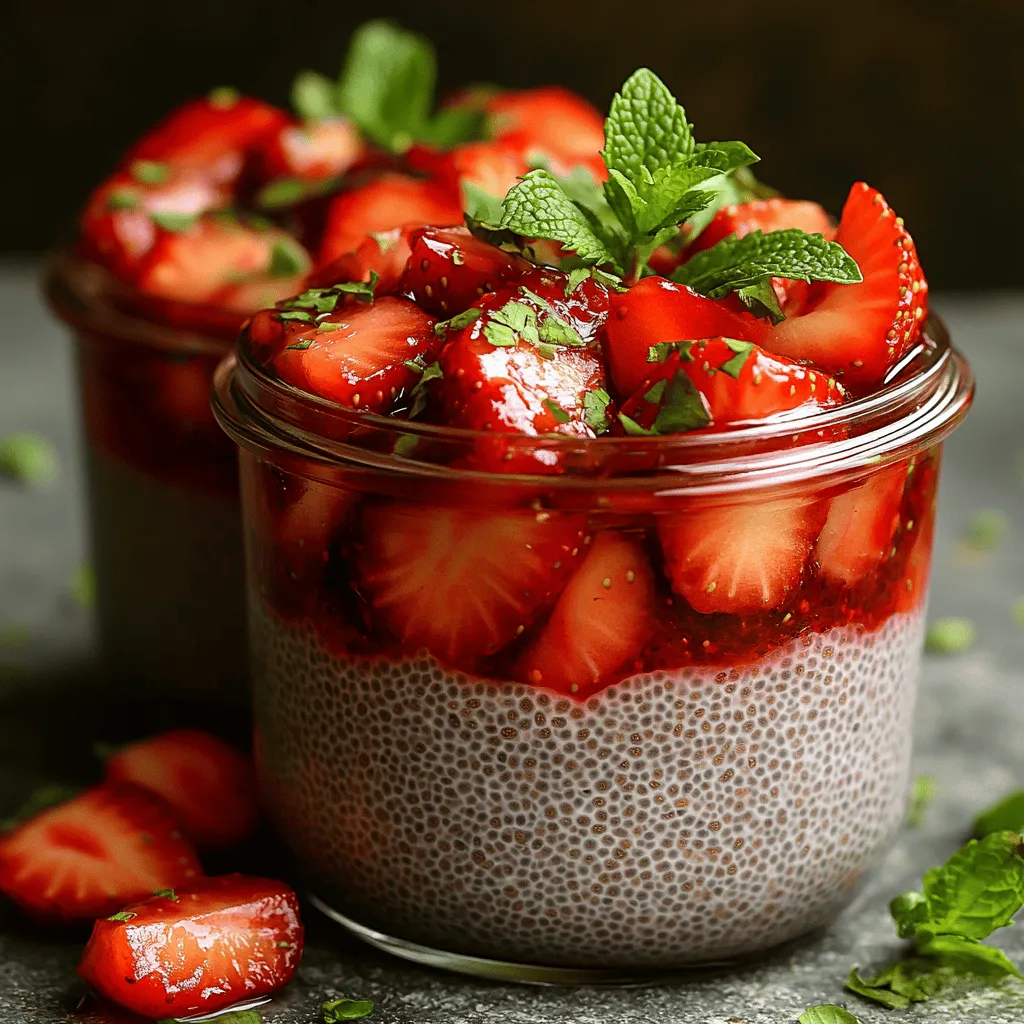 In the ever-evolving world of healthy desserts, the Strawberry Bliss Chia Pudding stands out as a vibrant and nourishing option that caters to a variety of dietary preferences and cravings. This delightful recipe marries the nutritional powerhouse of chia seeds with the fresh, juicy flavor of strawberries, resulting in a treat that is both indulgent and beneficial for your health. Whether you're seeking a quick breakfast, a satisfying snack, or a light dessert, this chia pudding is an excellent choice that can be whipped up in no time.