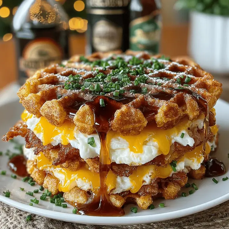 Breakfast sliders have rapidly gained popularity in recent years, becoming a beloved choice for those seeking a quick yet satisfying morning meal. These bite-sized delights are perfect for busy mornings, family brunches, or even a cozy weekend breakfast. Among the many variations of breakfast sliders, Golden Buttermilk Waffle Breakfast Sliders stand out for their unique balance of sweet and savory flavors. Imagine a fluffy, golden waffle sandwiching crispy bacon and melted cheddar, drizzled with rich maple syrup—a combination that is sure to please both kids and adults alike.