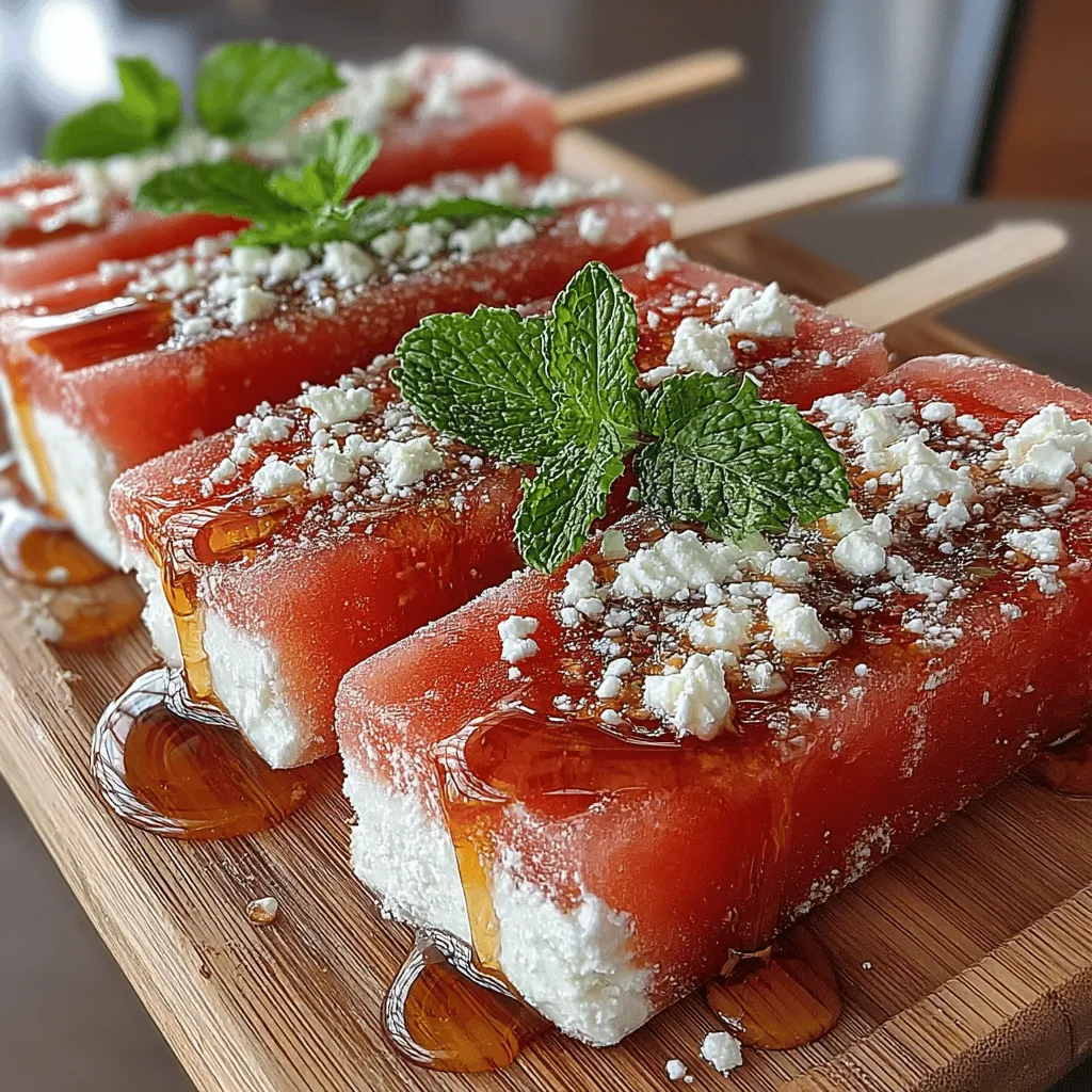 As the temperatures rise and summer approaches, there’s nothing quite like a cool treat to beat the heat. Enter the Refreshing Watermelon Feta Pops—a delightful and innovative take on frozen desserts that marries the sweetness of watermelon with the rich creaminess of feta cheese. This unique combination not only tantalizes your taste buds but also provides a refreshing burst of flavor that can elevate any summer gathering or personal snack time.