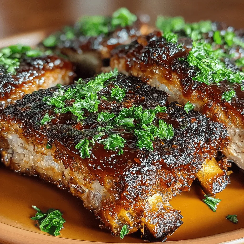 Embarking on a culinary journey into the world of slow-cooked country-style BBQ ribs is not just about preparing a meal; it’s about creating an experience that tantalizes the taste buds and brings people together. This finger-lickin' recipe for country-style BBQ ribs combines succulent pork, a medley of spices, and a rich, tangy barbecue sauce, delivering a dish that is perfect for any setting—be it an outdoor barbecue gathering or a cozy family dinner at home. With the slow-cooking method, each bite promises tenderness and flavor, ensuring these ribs will quickly become a favorite among friends and family alike.