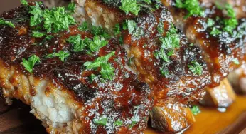 Finger-Lickin’ Slow Cooked Country-Style BBQ Ribs