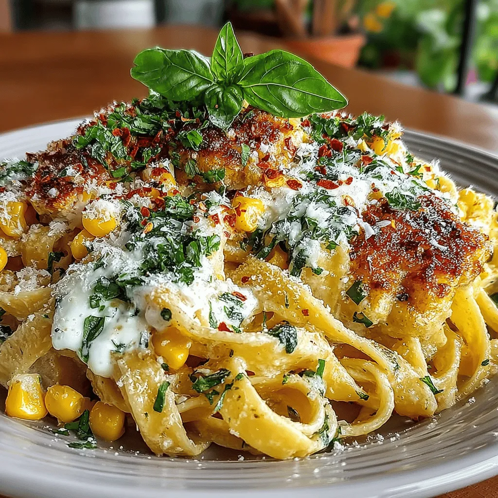 Creamy Corn Pasta Delight