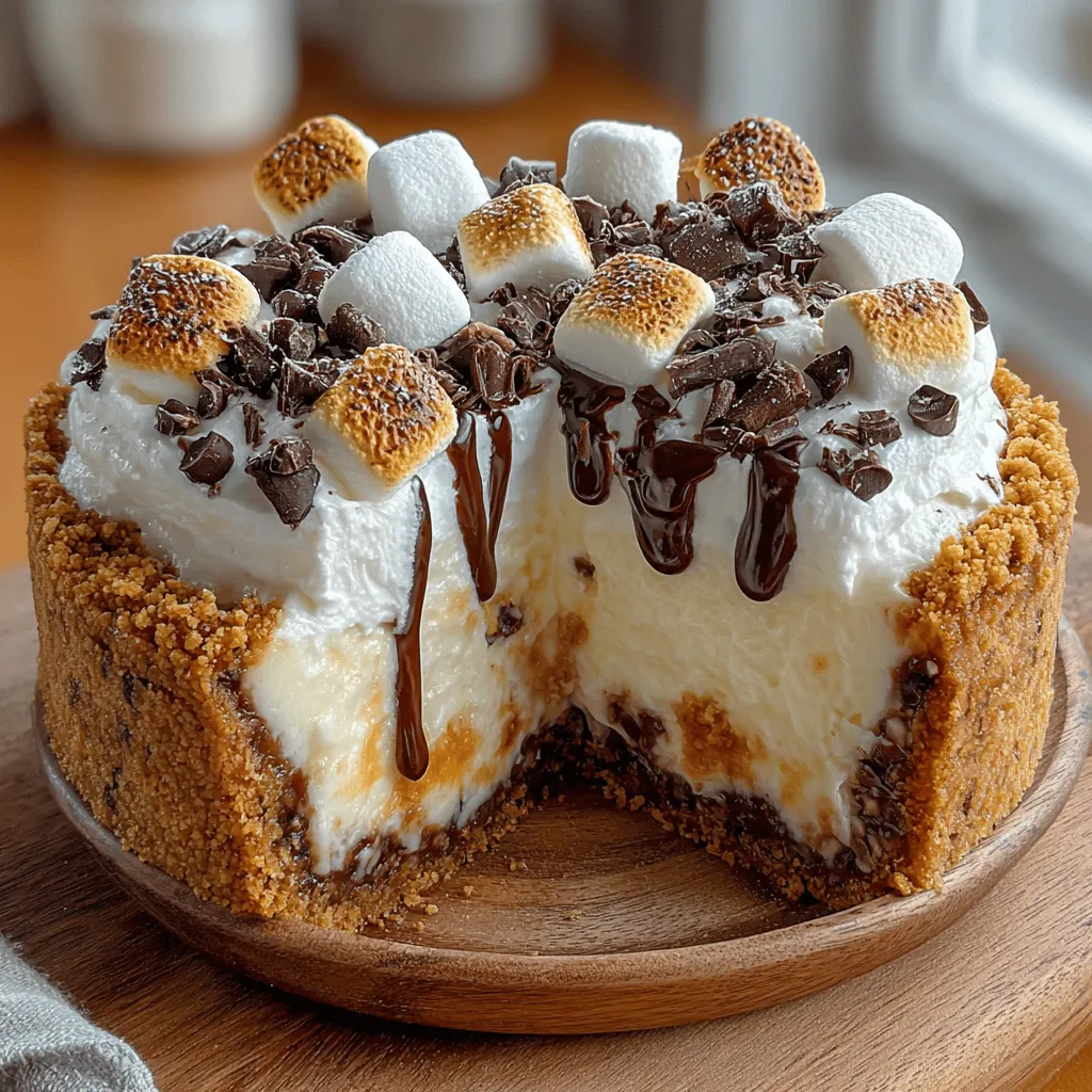 When making your S’mores Delight Pie, the choice between semi-sweet and milk chocolate chips can significantly affect the flavor profile of your dessert. Semi-sweet chocolate chips offer a rich, deep chocolate flavor with a slight bitterness that balances the sweetness of the pie. This option is perfect for those who enjoy a more intense chocolate experience. On the other hand, milk chocolate chips bring a creamier, sweeter taste, making them ideal for those who prefer a softer chocolate flavor that pairs beautifully with the marshmallow and cream cheese filling. Depending on your preference or the preferences of your guests, you can choose one or even combine both types of chocolate chips for a unique flavor dimension.