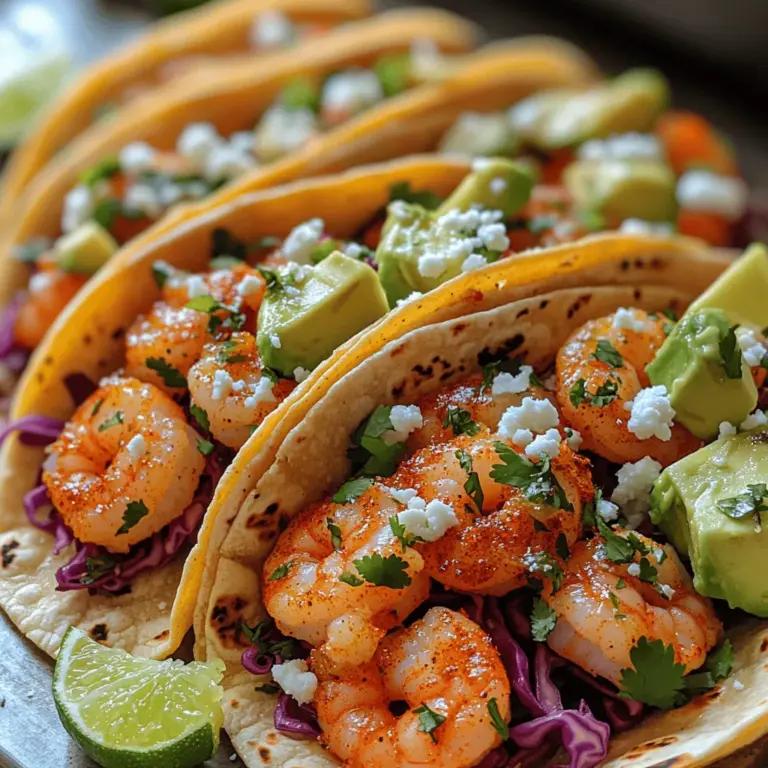 Street tacos are a beloved staple of Mexican cuisine, cherished not only for their incredible flavor but also for their cultural significance. Originating from the bustling streets of Mexico, these handheld delights have gained immense popularity worldwide, celebrated for their versatility and the myriad of flavor combinations they offer. Among the diverse options available, Zesty Lime Shrimp Street Tacos stand out as a fresh and vibrant choice that embodies the essence of street food — quick, delicious, and deeply satisfying.