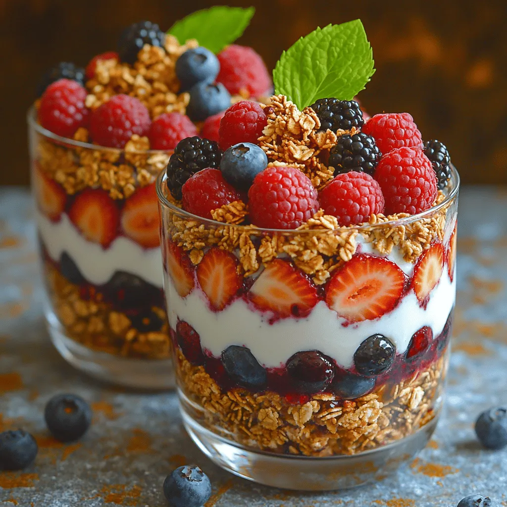 In the world of culinary delights, few creations can rival the simple elegance of a parfait. The Berry Bliss Greek Yogurt Parfait is a delightful dish that combines creamy yogurt, vibrant berries, and crunchy granola into a harmonious breakfast or snack option. Originating from the French term 