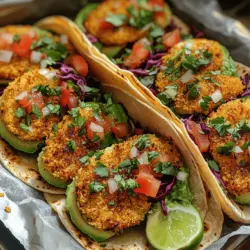 Crispy Panko Avocado Tacos: A Flavorful Experience