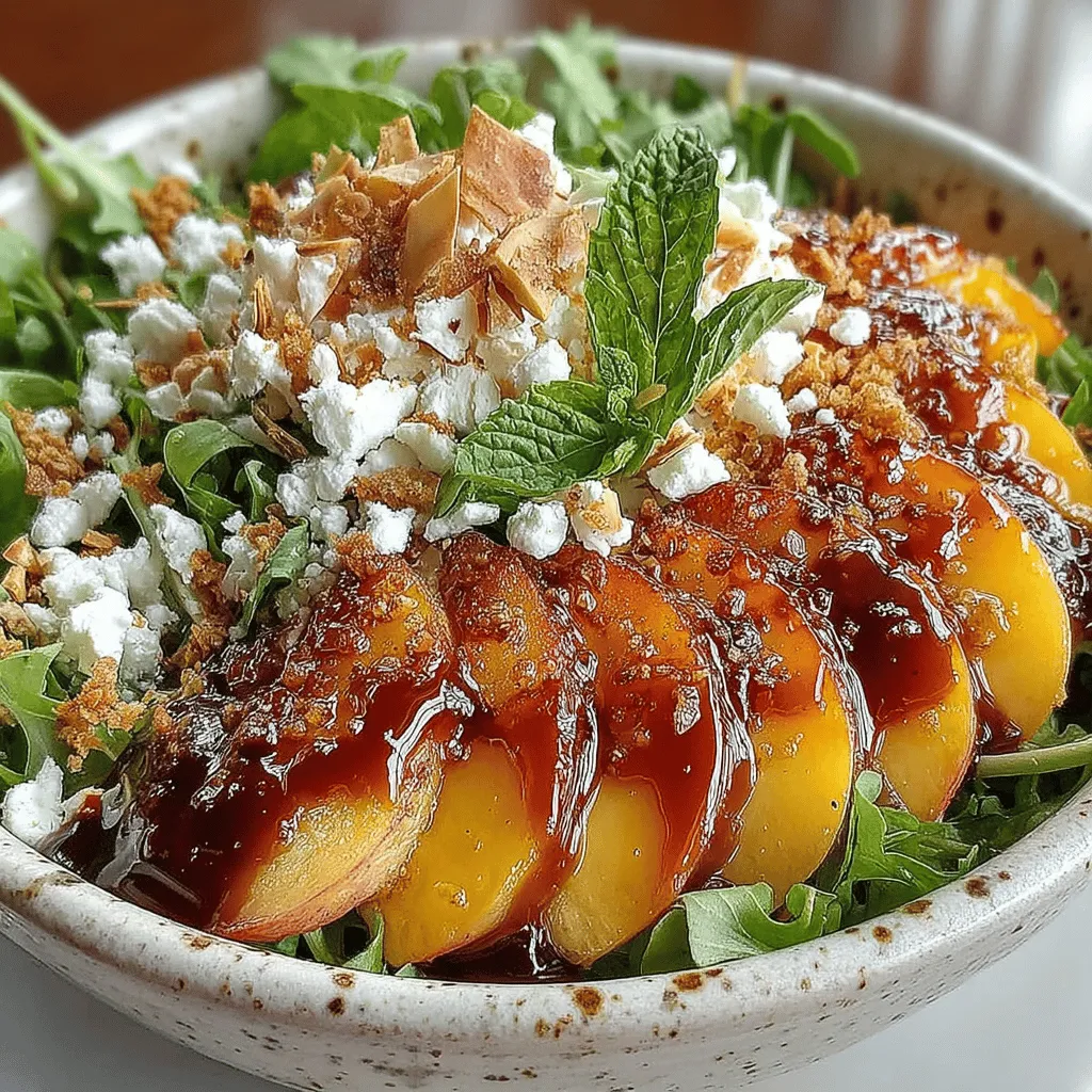 As the temperatures rise and the days grow longer, there's nothing quite like indulging in a delicious summer salad. These vibrant dishes not only offer a refreshing reprieve from the heat but also showcase the best of seasonal produce. Among the myriad of options available, the Sun-Kissed Peach & Arugula Delight stands out as a quintessential summer salad. This delightful recipe marries the sweetness of ripe peaches with the peppery bite of fresh arugula, creating a harmonious balance that is as pleasing to the palate as it is to the eye.